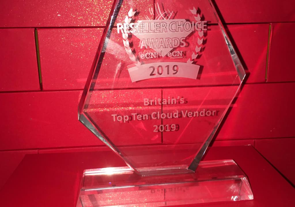 Top Ten Cloud Vendor Award